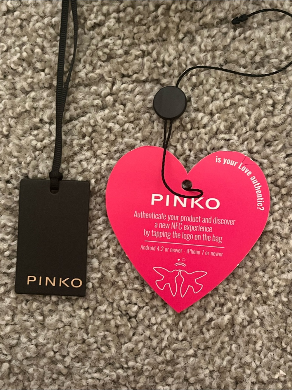 New Pinko Double P Love Crossbody - Picture 4 of 13